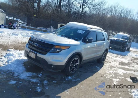 2013 Ford Explorer Sport из США, поврежденный, VIN 1FM5K8GT1DGC56882